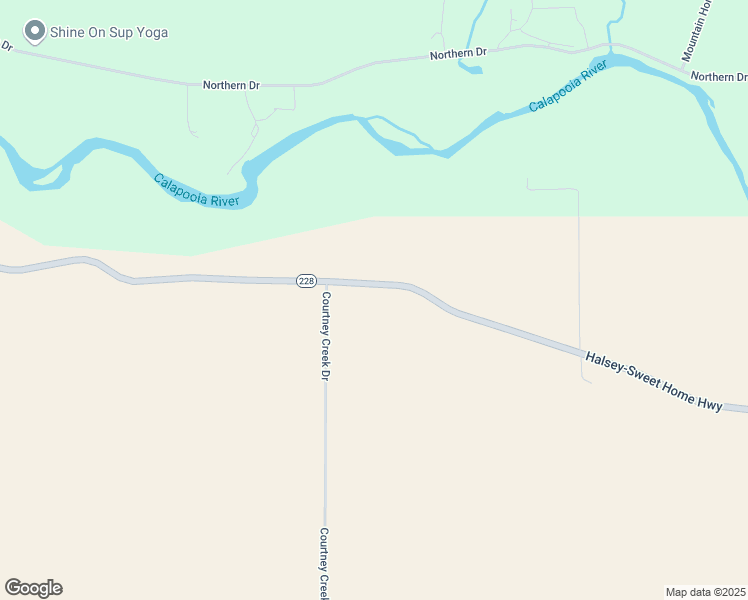 map of restaurants, bars, coffee shops, grocery stores, and more near 36172 Oregon 228 in Brownsville