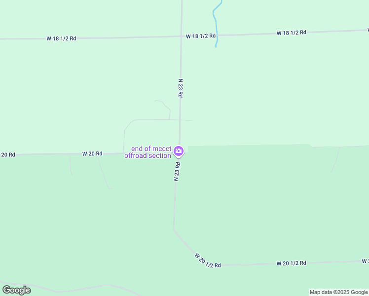map of restaurants, bars, coffee shops, grocery stores, and more near 3030 North 23 Road in Mesick