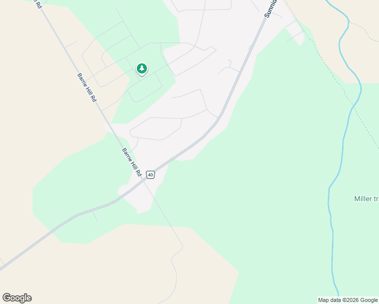 map of restaurants, bars, coffee shops, grocery stores, and more near 1202 Sunnidale Road in Barrie