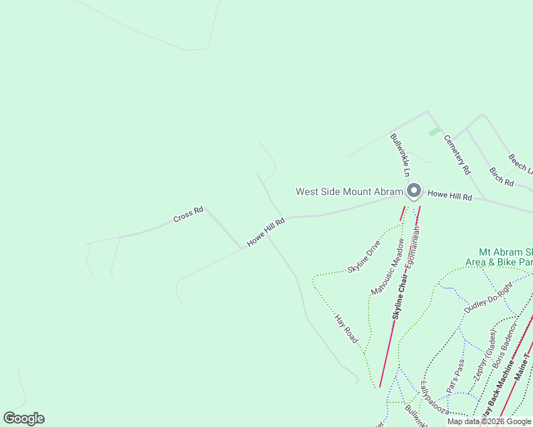 map of restaurants, bars, coffee shops, grocery stores, and more near 499 Howe Hill Road in Greenwood