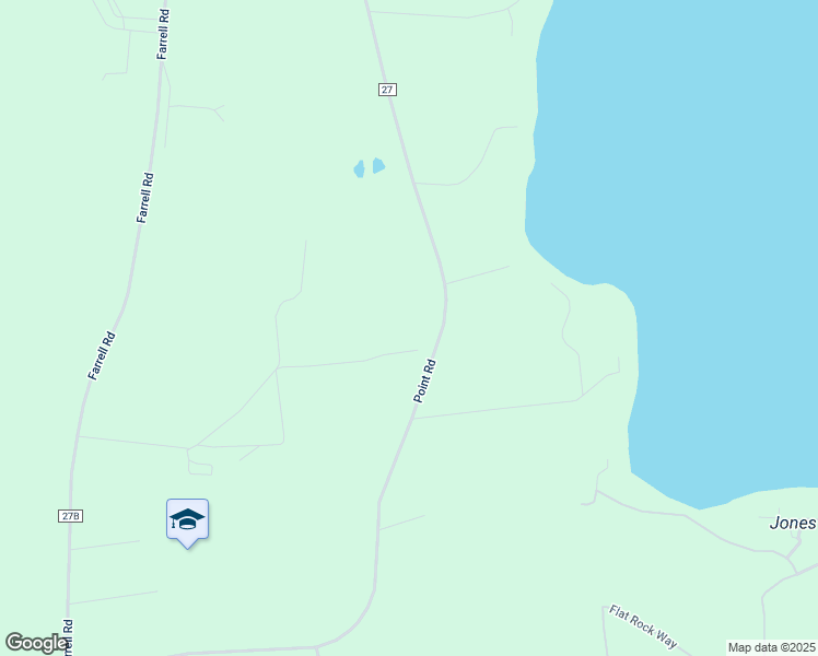 map of restaurants, bars, coffee shops, grocery stores, and more near 249 Point Road in Willsboro