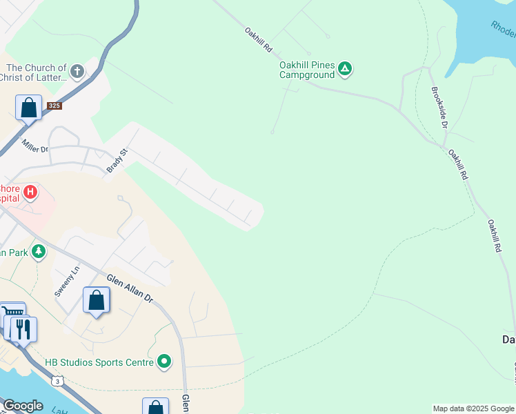 map of restaurants, bars, coffee shops, grocery stores, and more near 20 Camden Court in Bridgewater