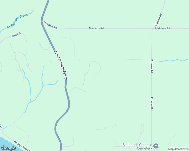 map of restaurants, bars, coffee shops, grocery stores, and more near 9001 Emerald Ridge in Onekama