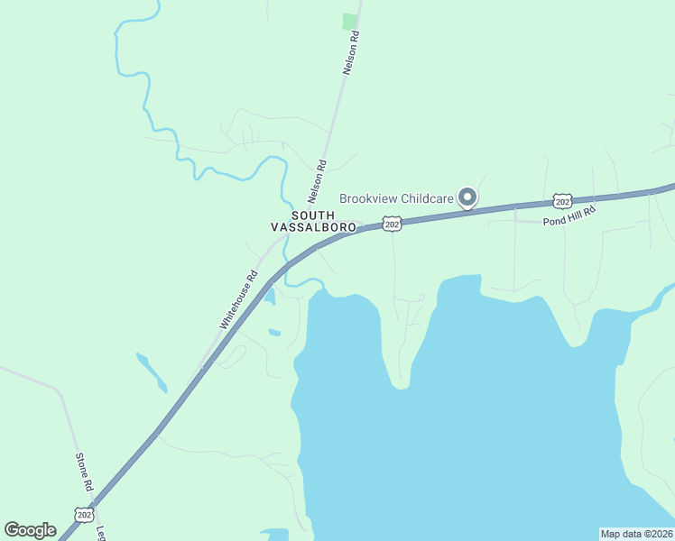 map of restaurants, bars, coffee shops, grocery stores, and more near 17 Monument Road in Vassalboro