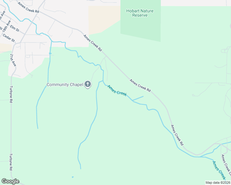 map of restaurants, bars, coffee shops, grocery stores, and more near 42424 Ames Creek Road in Sweet Home