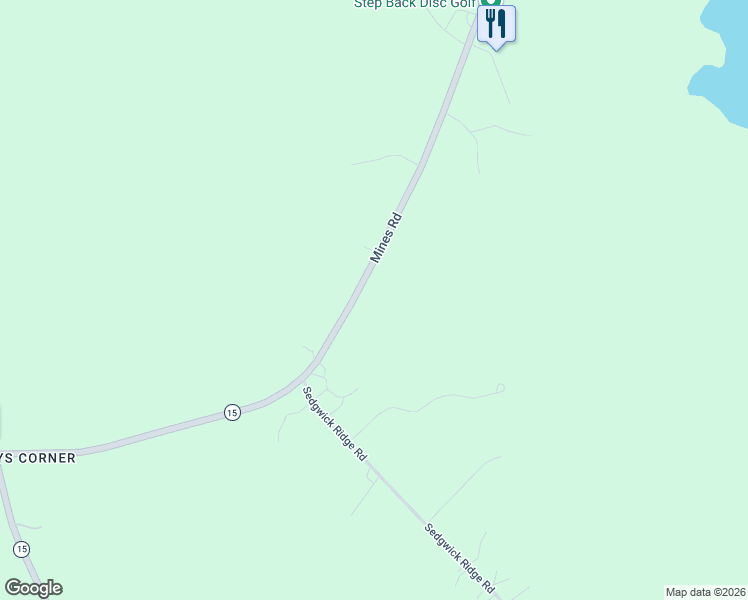 map of restaurants, bars, coffee shops, grocery stores, and more near 678 Mines Road in Sedgwick