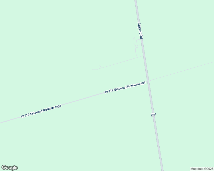 map of restaurants, bars, coffee shops, grocery stores, and more near 18 /19 Sideroad Nottawasaga in Stayner