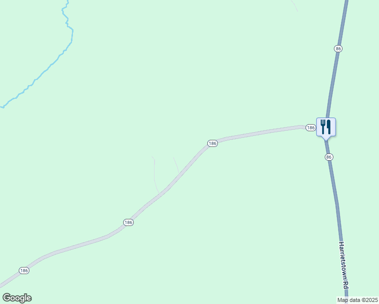 map of restaurants, bars, coffee shops, grocery stores, and more near 695 New York 186 in Saranac Lake