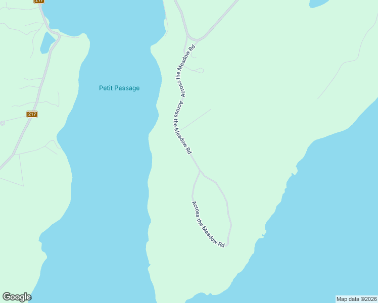 map of restaurants, bars, coffee shops, grocery stores, and more near 144 Across the Meadow Road in Digby