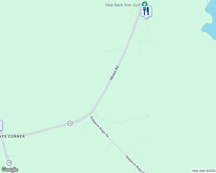 map of restaurants, bars, coffee shops, grocery stores, and more near 678 Mines Road in Sedgwick
