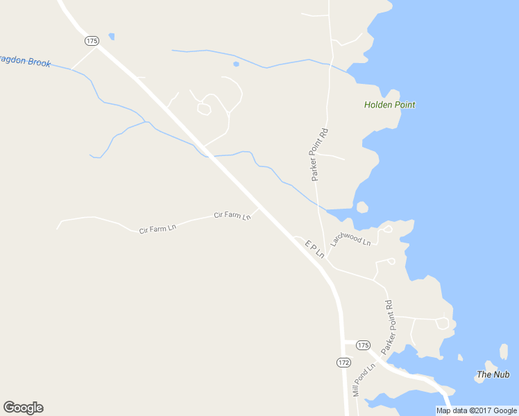 map of restaurants, bars, coffee shops, grocery stores, and more near 141 Circle Farm Lane in Blue Hill