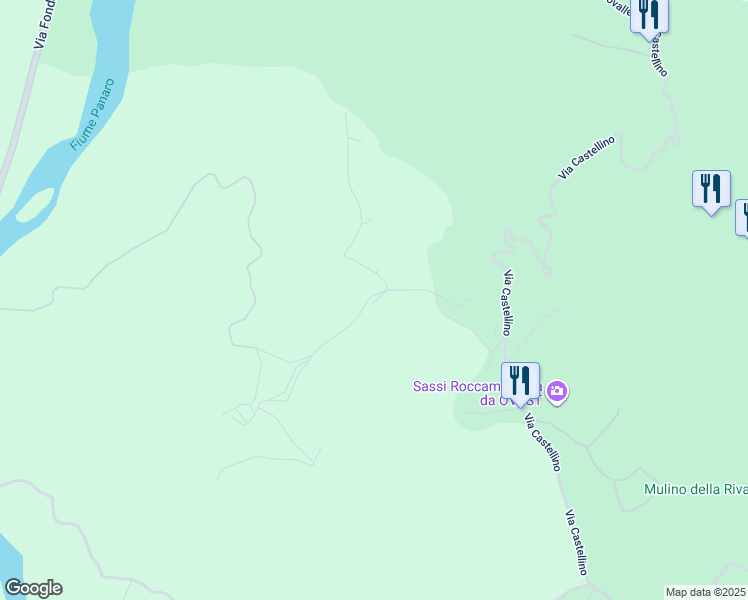 map of restaurants, bars, coffee shops, grocery stores, and more near 501 Via Serre Nobili in Provincia di Modena