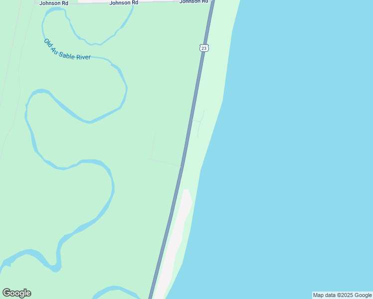 map of restaurants, bars, coffee shops, grocery stores, and more near 3696 U.S. 23 in Iosco County