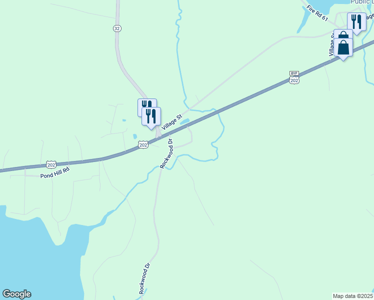 map of restaurants, bars, coffee shops, grocery stores, and more near 17 Casey Lane in China
