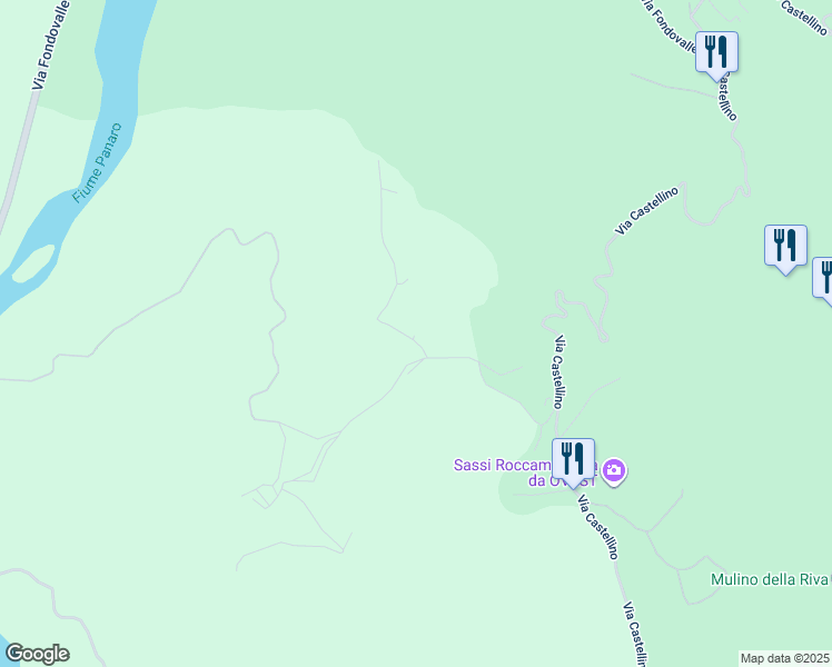 map of restaurants, bars, coffee shops, grocery stores, and more near 501 Via Serre Nobili in Provincia di Modena