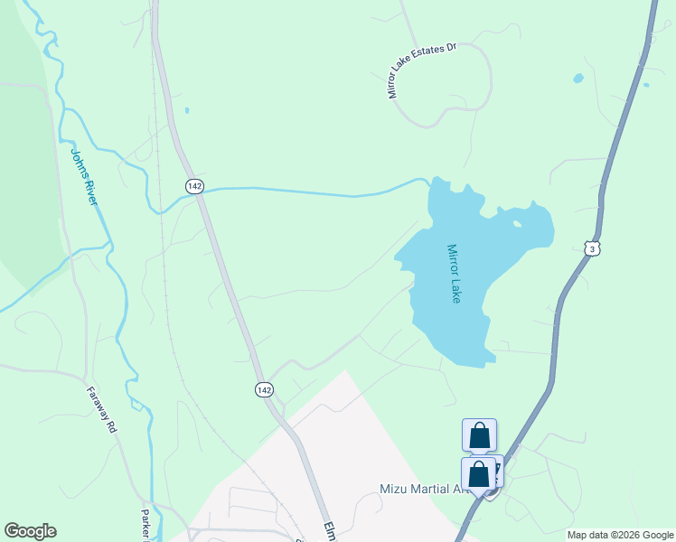 map of restaurants, bars, coffee shops, grocery stores, and more near 89 McGinty Road in Dalton