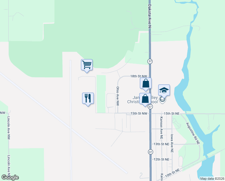 map of restaurants, bars, coffee shops, grocery stores, and more near 214 Broadland Creek Court in Huron