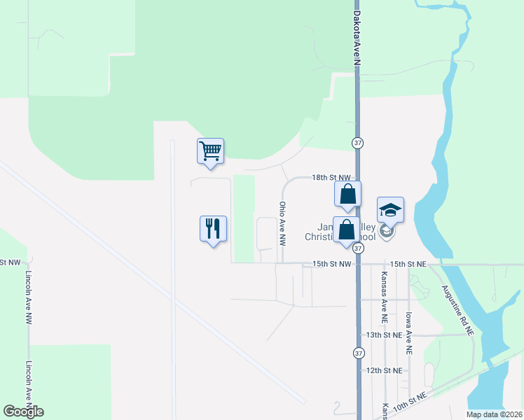 map of restaurants, bars, coffee shops, grocery stores, and more near 214 Broadland Creek Court in Huron