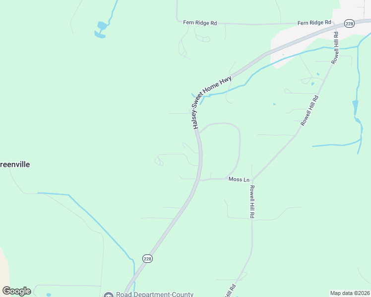 map of restaurants, bars, coffee shops, grocery stores, and more near 41023 Oregon 228 in Sweet Home