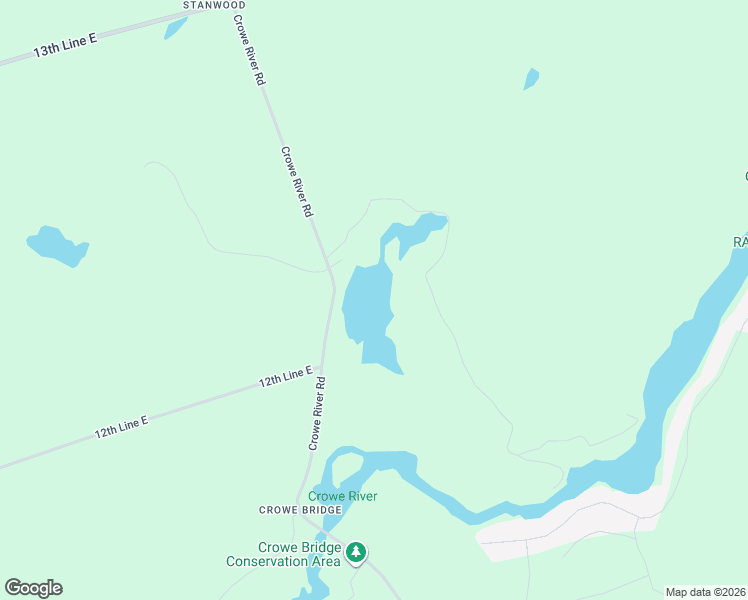 map of restaurants, bars, coffee shops, grocery stores, and more near 827-899 Crowe River Road in Marmora