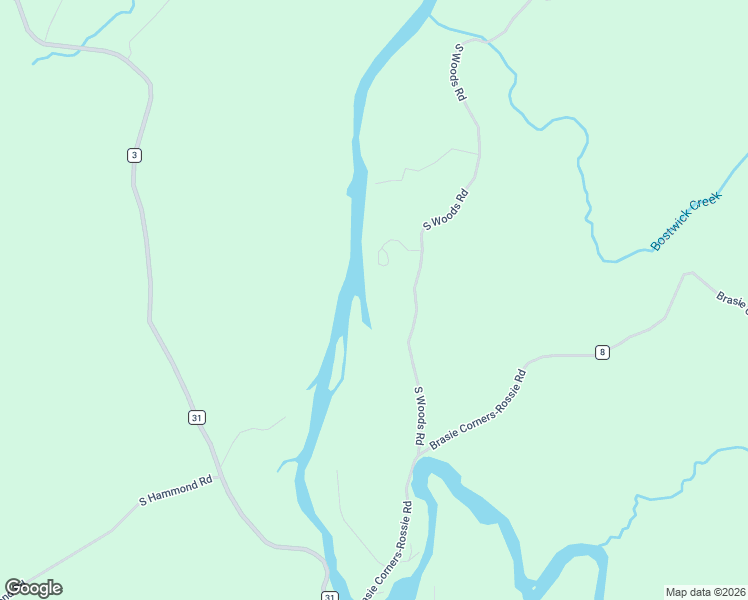 map of restaurants, bars, coffee shops, grocery stores, and more near 93A S Woods Rd in Hammond