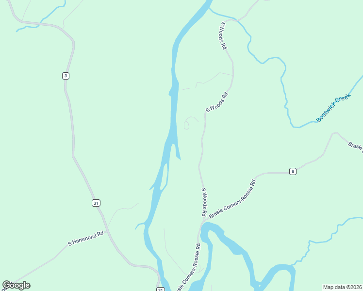 map of restaurants, bars, coffee shops, grocery stores, and more near 93A S Woods Rd in Hammond