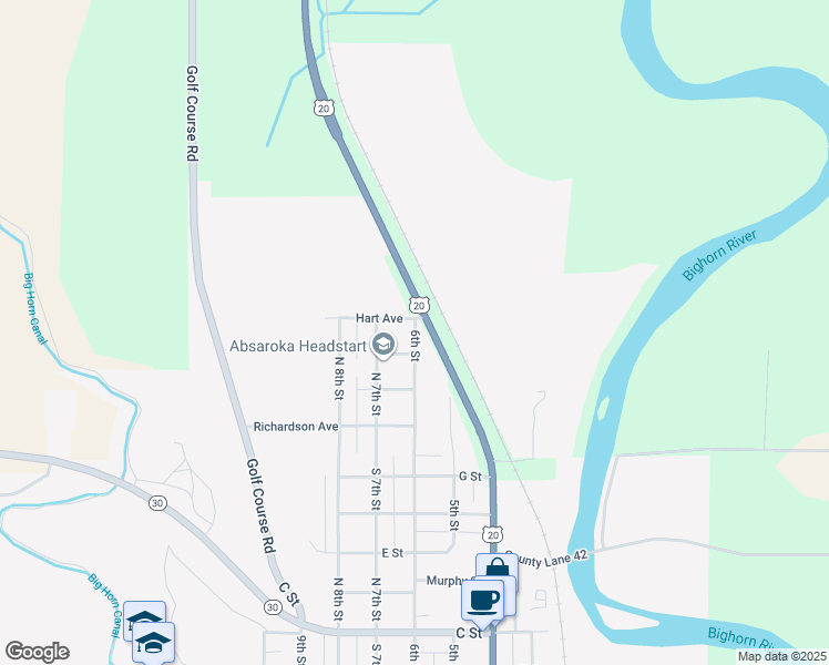 map of restaurants, bars, coffee shops, grocery stores, and more near 960 6th Street in Basin