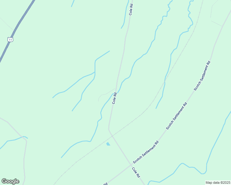 map of restaurants, bars, coffee shops, grocery stores, and more near 354 Cole Road in Gouverneur