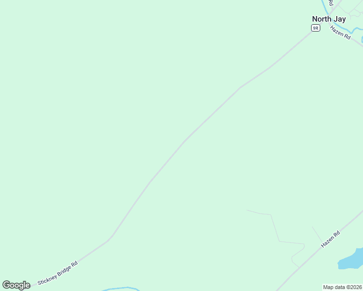 map of restaurants, bars, coffee shops, grocery stores, and more near 504 Stickney Bridge Road in Jay