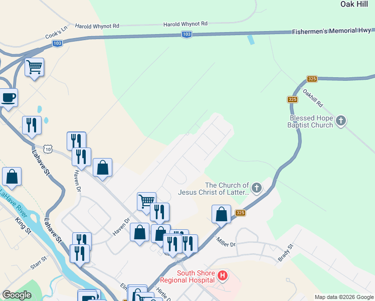 map of restaurants, bars, coffee shops, grocery stores, and more near 251 Seasons Drive in Bridgewater