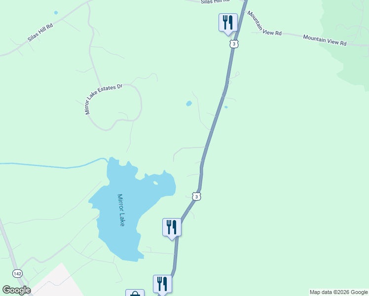 map of restaurants, bars, coffee shops, grocery stores, and more near 44 Girard Drive in Whitefield