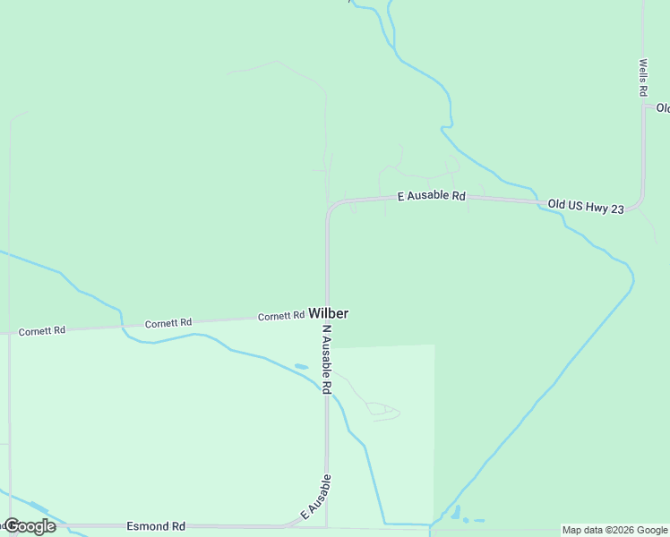 map of restaurants, bars, coffee shops, grocery stores, and more near 3777-3907 North Ausable Road in East Tawas