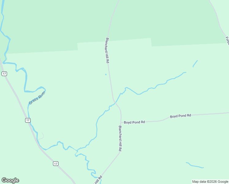 map of restaurants, bars, coffee shops, grocery stores, and more near 194 Blanchard Hill Rd in Russell