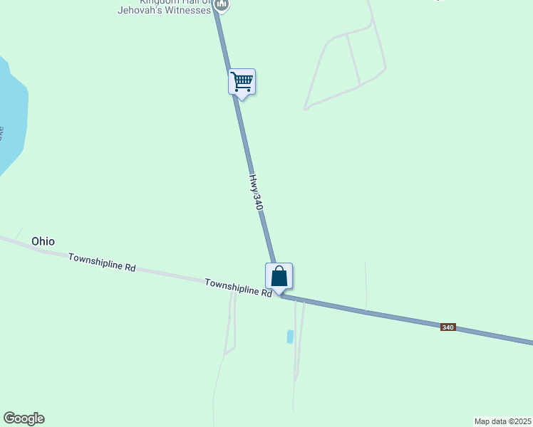 map of restaurants, bars, coffee shops, grocery stores, and more near Highway 340 in Weymouth