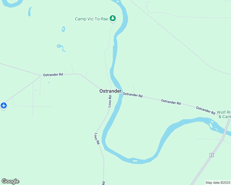 map of restaurants, bars, coffee shops, grocery stores, and more near E7724 Ostrander Road in New London