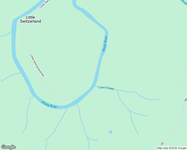 map of restaurants, bars, coffee shops, grocery stores, and more near 256-2586 Little Switzerland Road in Lincoln