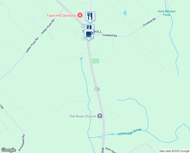 map of restaurants, bars, coffee shops, grocery stores, and more near 1255 Main Street in Bar Harbor