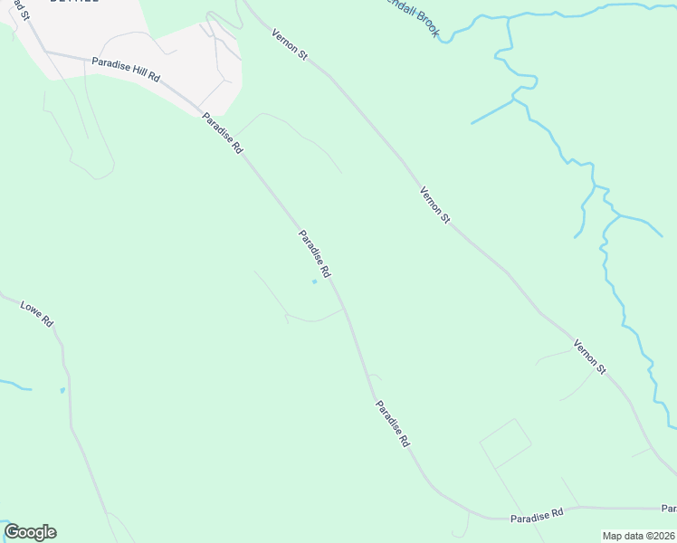 map of restaurants, bars, coffee shops, grocery stores, and more near 184 Paradise Road in Bethel