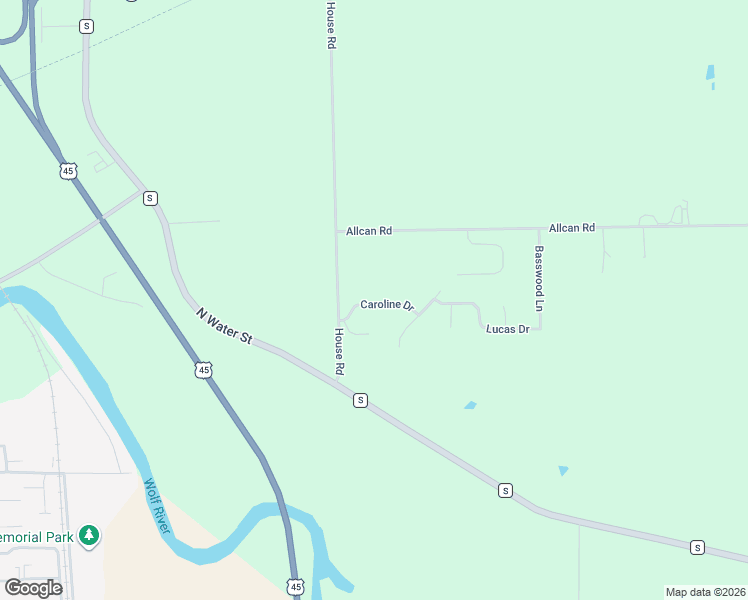 map of restaurants, bars, coffee shops, grocery stores, and more near 1515 Caroline Drive in New London