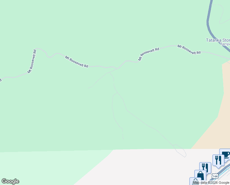 map of restaurants, bars, coffee shops, grocery stores, and more near 735 Stage Run in Deadwood