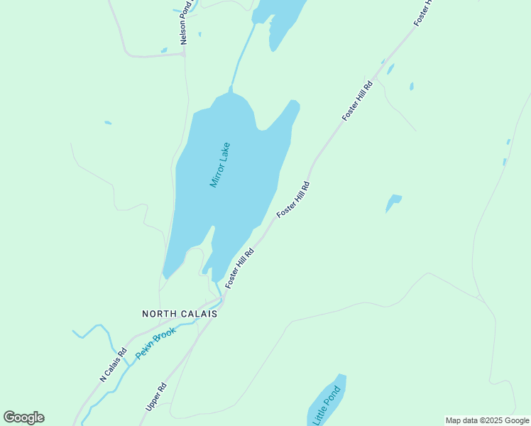 map of restaurants, bars, coffee shops, grocery stores, and more near 281 Foster Hill Road in Calais