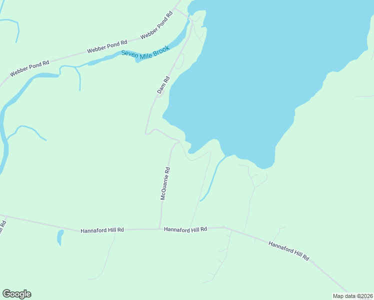 map of restaurants, bars, coffee shops, grocery stores, and more near 111 McQuarrie Road in Vassalboro