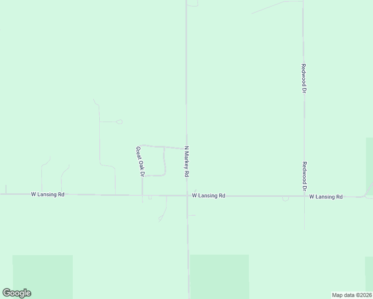 map of restaurants, bars, coffee shops, grocery stores, and more near 398 Great Oak Drive in Roscommon