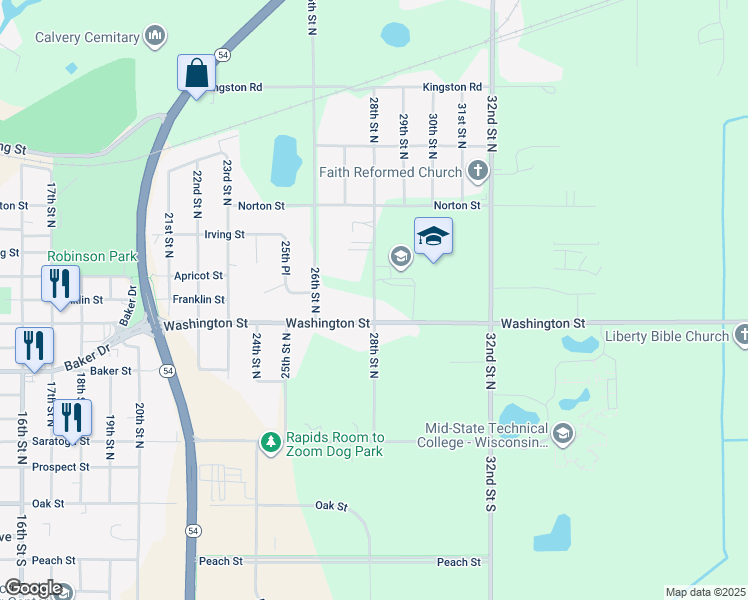 929 28th Street North, Wisconsin Rapids WI Walk Score