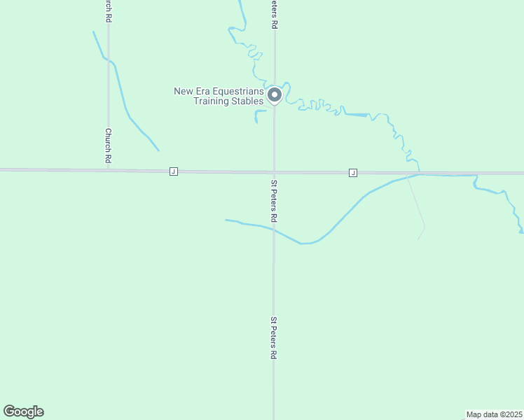 map of restaurants, bars, coffee shops, grocery stores, and more near N2065 Saint Peters Road in Kewaunee
