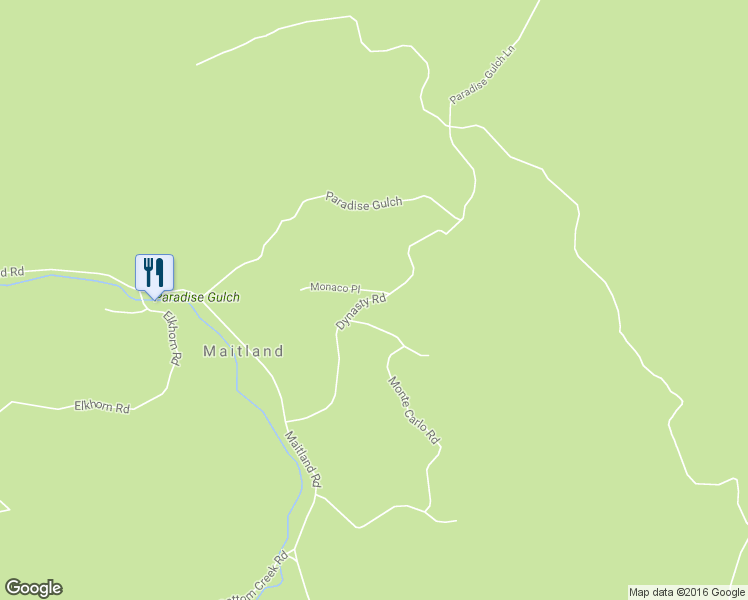 map of restaurants, bars, coffee shops, grocery stores, and more near Dynasty Road in Lead