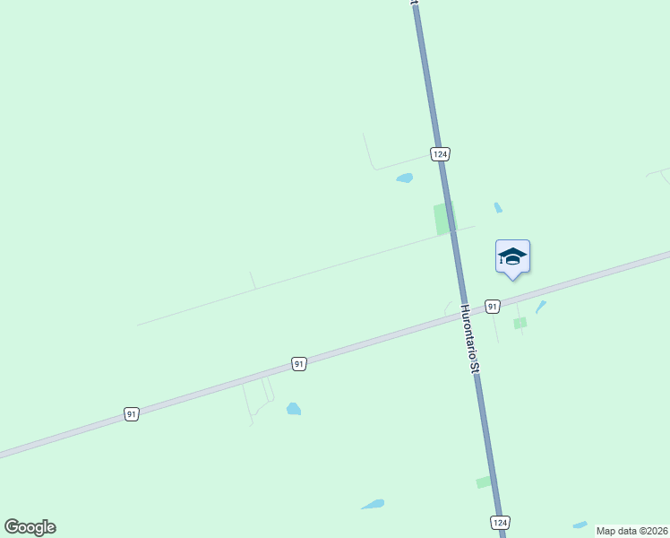 map of restaurants, bars, coffee shops, grocery stores, and more near 18 Sydenham Trail West in Duntroon