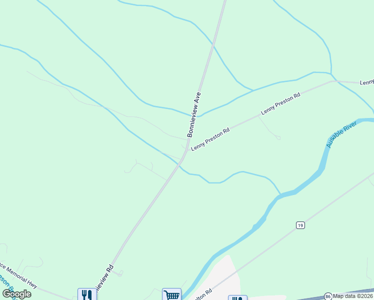 map of restaurants, bars, coffee shops, grocery stores, and more near 20 Mountain View Ln in Wilmington
