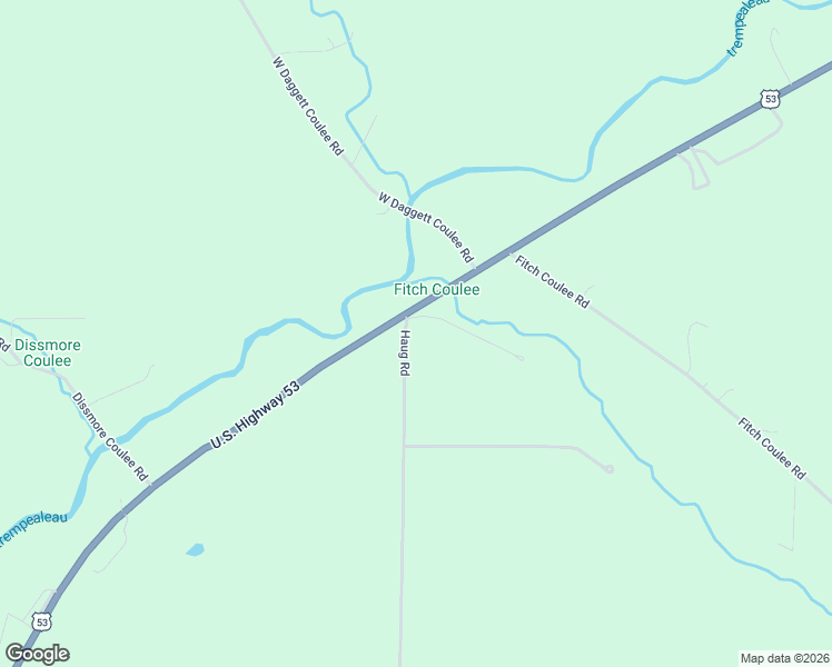 map of restaurants, bars, coffee shops, grocery stores, and more near W14951 Semb Road in Whitehall