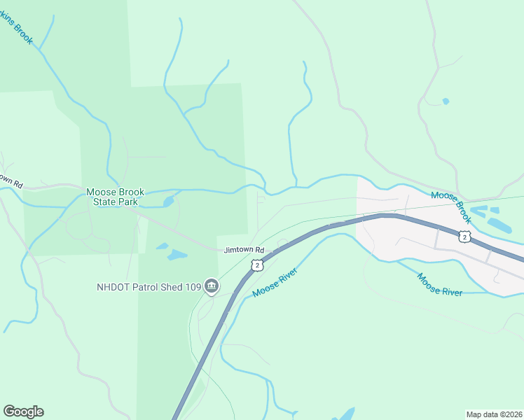 map of restaurants, bars, coffee shops, grocery stores, and more near 8 Brook Road in Gorham